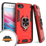 For Apple iPhone SE 3 (2022) /SE /8/7 Military Grade Protection Heavy Duty Shockproof with 360 Ring Kickstand Stand Holder  Phone Case Cover