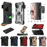 For Motorola Moto G Power 2022 with Belt Clip Holster Ring Stand Holder, Fit Magnetic Car Mount Shockproof Hybrid Kickstand  Phone Case Cover