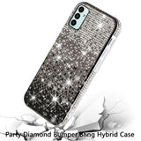 For Samsung Galaxy A13 5G Glitter Bling Ultra Thin TPU Sparkle Diamond Rhinestone Shiny Full Cover Crystal Stones Back  Phone Case Cover