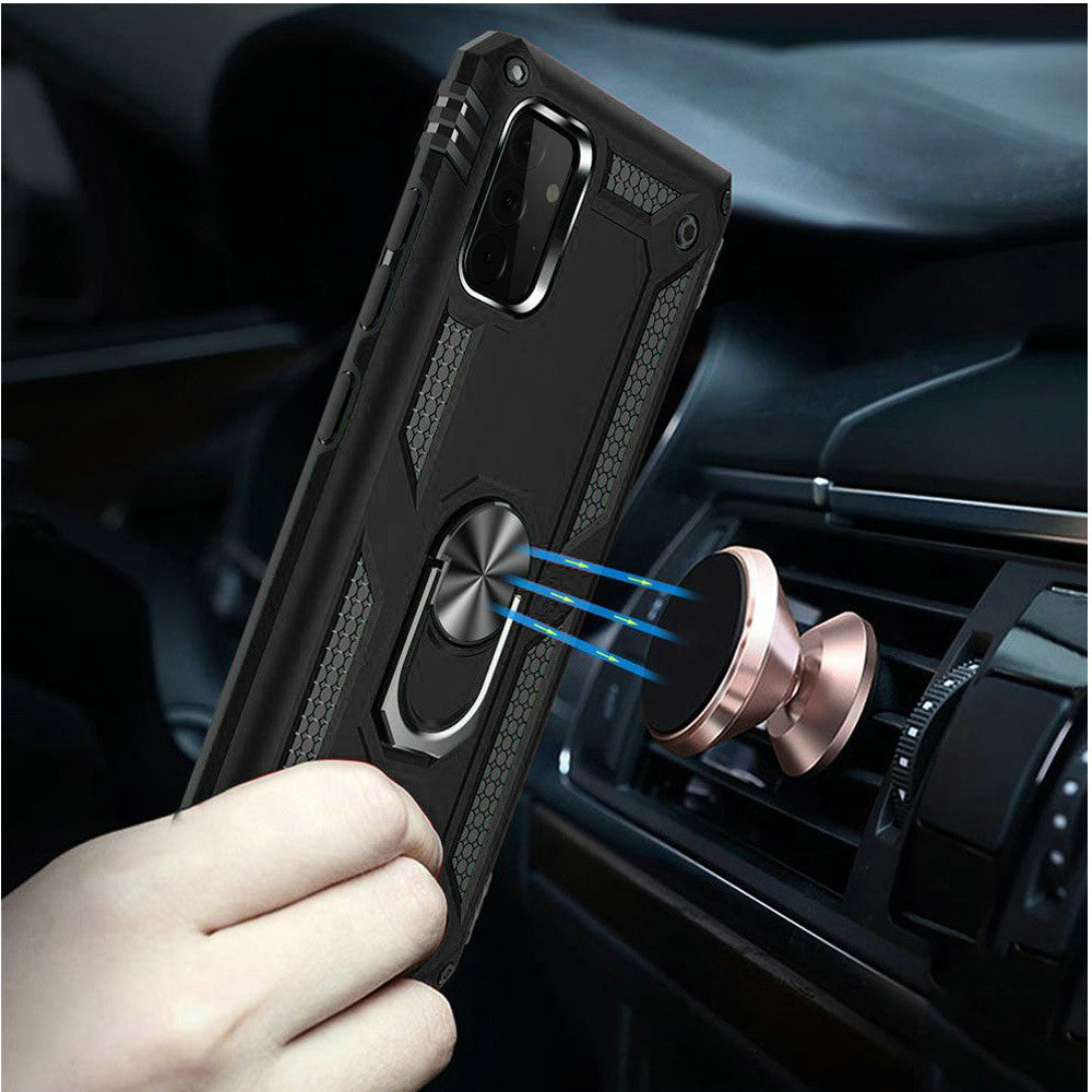 For Motorola Moto G Stylus 5G 2022 Hybrid Armor Durable 360° Rotatable Ring Stand Holder Kickstand Fit Magnetic Car Mount  Phone Case Cover