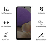 For Samsung Galaxy A73 5G Privacy Screen Protector, Anti Spy Anti Peeping Tempered Glass Full Protective Film, 9H, Anti Scratch, Easy Install Black Screen Protector