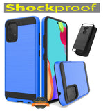 For Motorola Edge 2021 Hybrid Rugged Brushed Metallic Design [Soft TPU + Hard PC] Dual Layer Shockproof Armor Impact Slim  Phone Case Cover