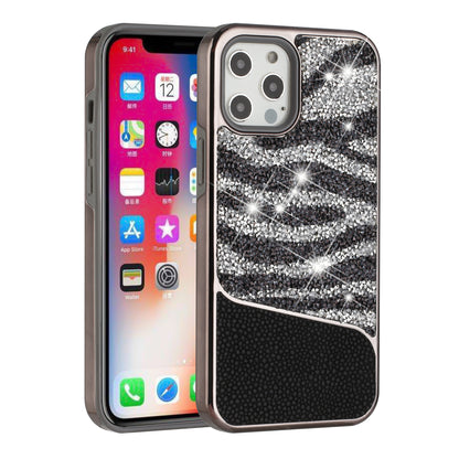 For Apple iPhone 11 Pro MAX Bling Animal Design Glitter Hybrid Thick TPU Shiny Protective Rubber Frame  Phone Case Cover
