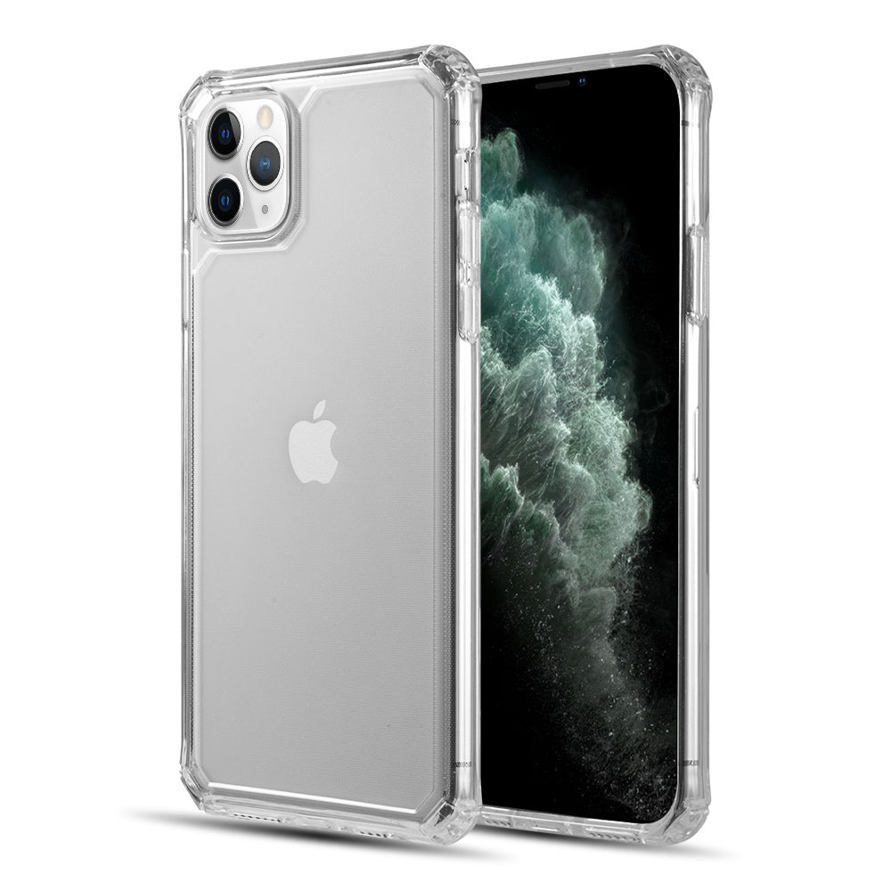 For Apple iPhone 14 Plus (6.7") Air Armor Designed Transparent Hybrid Shockproof Corners TPU + Hard Polycarbonate Frame Clear Phone Case Cover