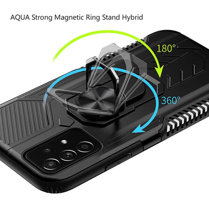 For Apple iPhone 8 Plus/7 Plus/6 6S Plus Military Grade Hybrid Heavy Duty 2 in 1 Hard PC and Silicone with Ring Stand Holder  Phone Case Cover