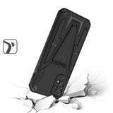 For Samsung Galaxy A73 5G Heavy Duty Protection Hybrid Built-in Kickstand Rugged Shockproof Military Grade Dual Layer  Phone Case Cover