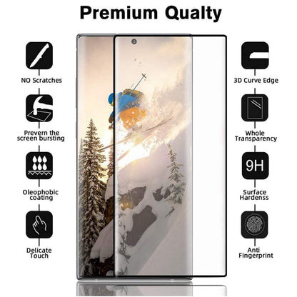 For OnePlus 10 Pro 5G Screen Protector Curve 3D Full Coverage 9H Hardness Tempered Glass Protector Shield 9H Bubble-Free Clear Screen Protector