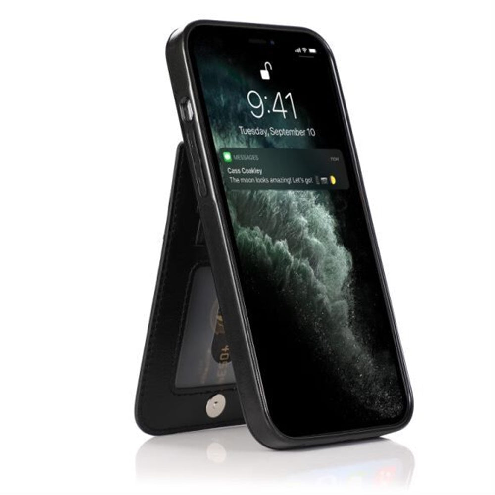 For Apple iPhone 14 Pro (6.1") Wallet Case with Credit Card Holder Vertical Leather Kickstand Buttons Flip Pouch  Phone Case Cover