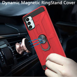 For Samsung Galaxy A13 5G Hybrid Stand Kickstand Ring Holder [360° Rotating] Armor Dual Layer Hard TPU Work with Magnetic Car Mount  Phone Case Cover