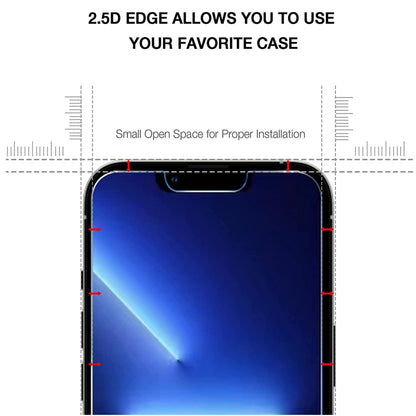 For Apple iPhone 14 /14 Pro Max Tempered Glass Screen Protector, Heavy Duty Anti-Scratch Anti-Bubble Tempered Glass Film 9H Hardness  Screen Protector