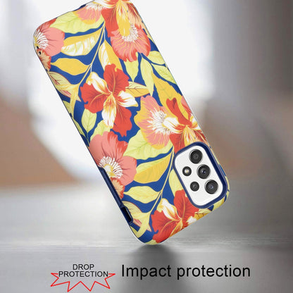 For Apple iPhone 14 Plus 6.7" Bliss Floral Stylish Design Hybrid Rubber TPU Hard PC Shockproof Armor Slim Fit  Phone Case Cover