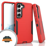 For Samsung Galaxy S23 /Plus /Ultra Tough Hybrid Shockproof Silicone Rubber TPU + Hard PC Heavy Duty Three Layer Protection  Phone Case Cover