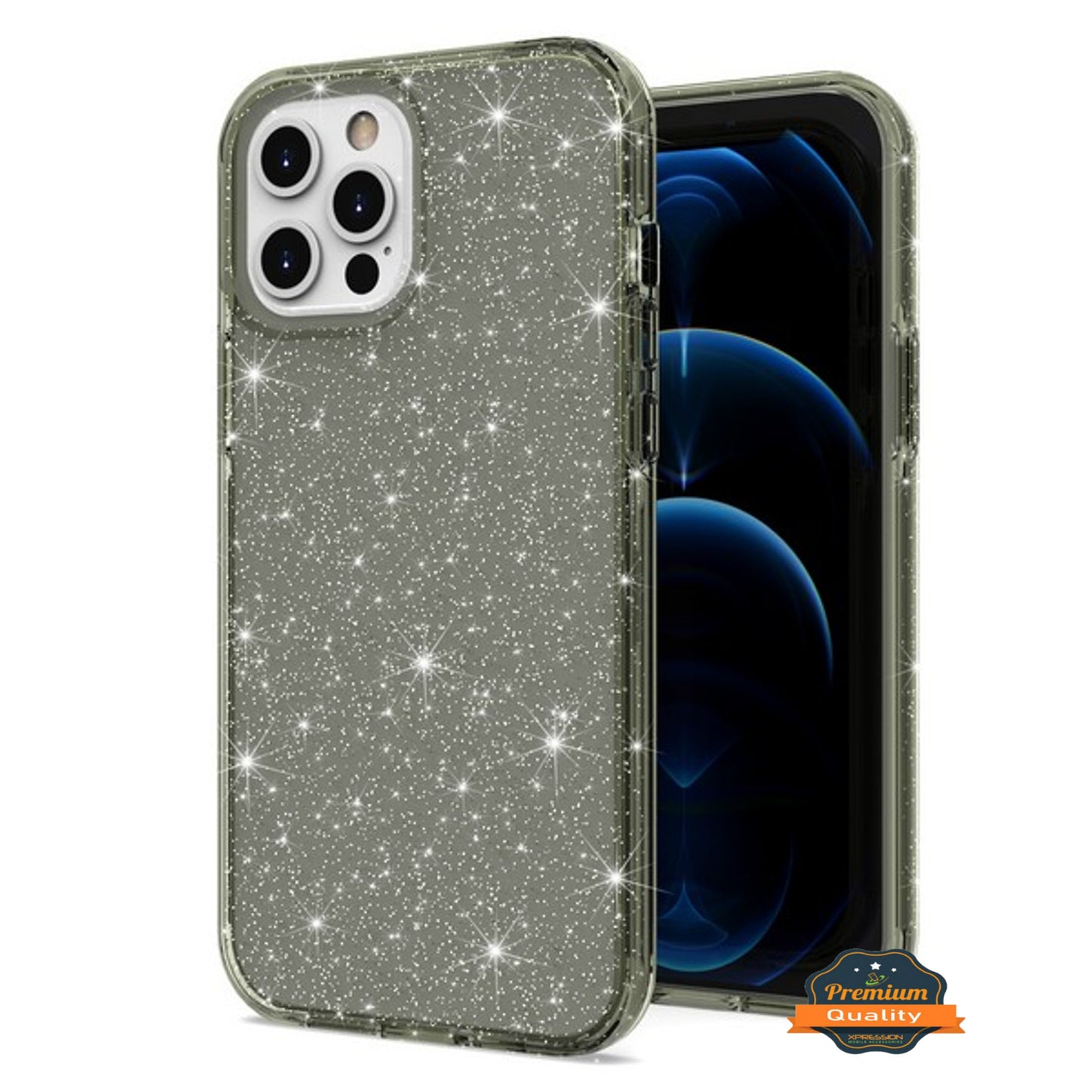 For Apple iPhone 14 /Plus Pro Max Glitter Sparkle Bling Shiny Thin Slim Hybrid Shockproof Rubber Silicone TPU  Phone Case Cover