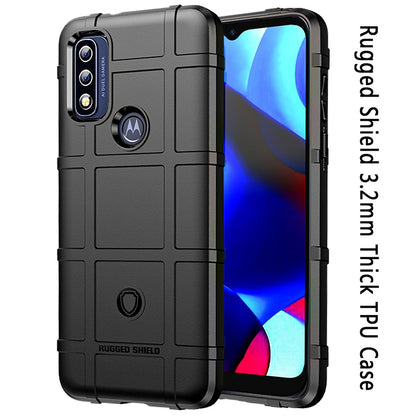 For OnePlus 10 Pro 5G Rugged Shield Hybrid TPU Thick Solid Rough Armor Tactical Matte Grip Silicone Texture Anti-Drop  Phone Case Cover