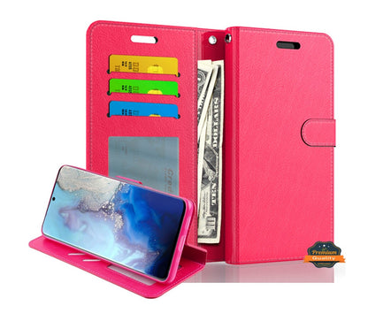 For Apple iPhone 14 /Pro Max Wallet PU Leather Pouch with Credit Card Slots ID Money Pocket, Stand & Strap Flip Bookstyle  Phone Case Cover