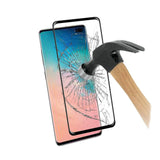 For Samsung Galaxy S10 Premium Tempered Glass Screen Protector Designed to allow full functionality Fingerprint Unlock 3D Curved Edge Glass Full coverage Clear Screen Protector