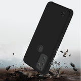 For Wiko Voix Slim Corner Protection Shock Absorption Hybrid Dual Layer Hard PC + TPU Rubber Frame Armor Defender  Phone Case Cover