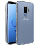 For Samsung Galaxy S9 /S9 Plus Hybrid Transparent TPU Rubber Silicone Simple Basic Minimalistic Gel Shockproof Protective Clear Phone Case Cover