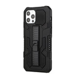 For Apple iPhone 13 Mini (5.4") Hybrid Tough Rugged [Shockproof] Dual Layer Protective with Kickstand Military Grade Hard PC + TPU  Phone Case Cover