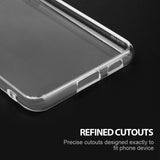 For Samsung Galaxy S22 Plus Crystal Clear Transparent TPU Flexible Rubber Silicone Ultra Thin Slim Gel Soft Skin Clear Phone Case Cover