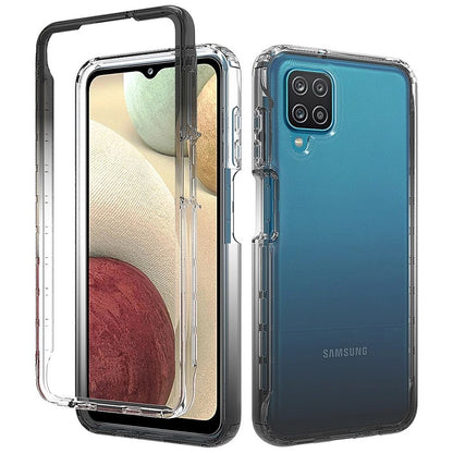 For OnePlus Nord N20 5G Dual Layer Hybrid Clear Gradient Two Tone Transparent Shockproof TPU Hard PC Protective Frame  Phone Case Cover