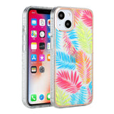 For Apple iPhone 13 Pro (6.1") Stylish Design Floral IMD Hybrid Rubber TPU Hard Shockproof Armor Rugged Slim Fit  Phone Case Cover