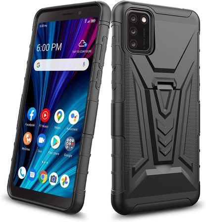 For Samsung Galaxy A13 5G /A13 4G Hybrid Armor Kickstand with Swivel Belt Clip Holster Heavy Duty 3in1 Defender Shockproof  Phone Case Cover