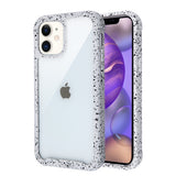 For LG K92 5G Clear Rugged Hybrid Full Body Protective Shockproof Hard Back Dual Layer Bumper Clear White Phone Case Cover
