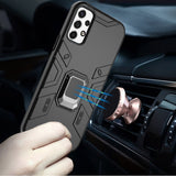 For Motorola Edge+ 2022 /Edge Plus Slim Rugged Shockproof Hybrid with Magnetic Ring Stand Holder  Phone Case Cover