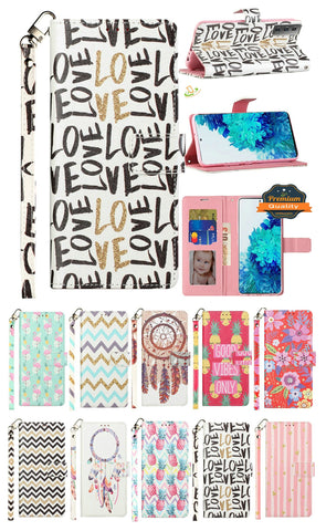 For Motorola Edge+ 2022 /Edge Plus Design Wallet Case ID Money Credit Card Holder Leather Pocket Flip Pouch & Strap  Phone Case Cover