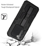 For Samsung Galaxy S21 Hybrid Rugged [Shockproof] Dual Layer Protective with Kickstand Military Grade Hard PC + TPU  Phone Case Cover