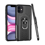 For Samsung Galaxy Note 8 Military Grade Hybrid Heavy Duty 2 in 1 Protective Hard PC and Silicone with Ring Stand Holder  Phone Case Cover