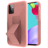 For Apple iPhone 13 Pro (6.1") Hybrid Foldable Kickstand Magnetic Heavy Duty Silicone Rubber TPU Protector [Support Magnetic Car Mount]  Phone Case Cover