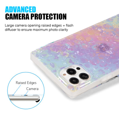 For Apple iPhone 14 /Plus Pro Max Multi Layer TPU Design Pattern Fashion Rubber Hybrid Hard PC TPU Shockproof  Phone Case Cover