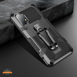 For Motorola Moto G Play 2021 Hybrid Heavy Duty Protection Shockproof Defender with Belt Clip and Kickstand Dual Layer  Phone Case Cover