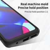 For Motorola Moto G Pure Hybrid Frosted Protector Magnetic Ring Holder Stand Kickstand Heavy Duty Rugged Hard TPU Bumper  Phone Case Cover