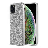 For Apple iPhone 13 /Pro Max Mini Bling Sparkly Glitter Luxury Diamonds Shiny Sparker Shell Hybrid Rugged TPU & Hard PC Electroplated Frame  Phone Case Cover