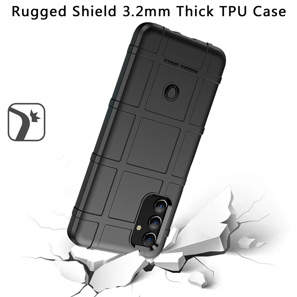 For OnePlus 10 Pro 5G Rugged Shield Hybrid TPU Thick Solid Rough Armor Tactical Matte Grip Silicone Texture Anti-Drop  Phone Case Cover