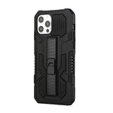For Apple iPhone 13 Pro Max (6.7") Hybrid Tough Rugged [Shockproof] Dual Layer Protective with Kickstand Military Grade Hard PC + TPU  Phone Case Cover