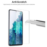 For Samsung Galaxy A73 5G Screen Protector Tempered Glass Ultra Clear Anti-Glare 9H Hardness Screen Protector Glass Film [Case Friendly] Clear Screen Protector