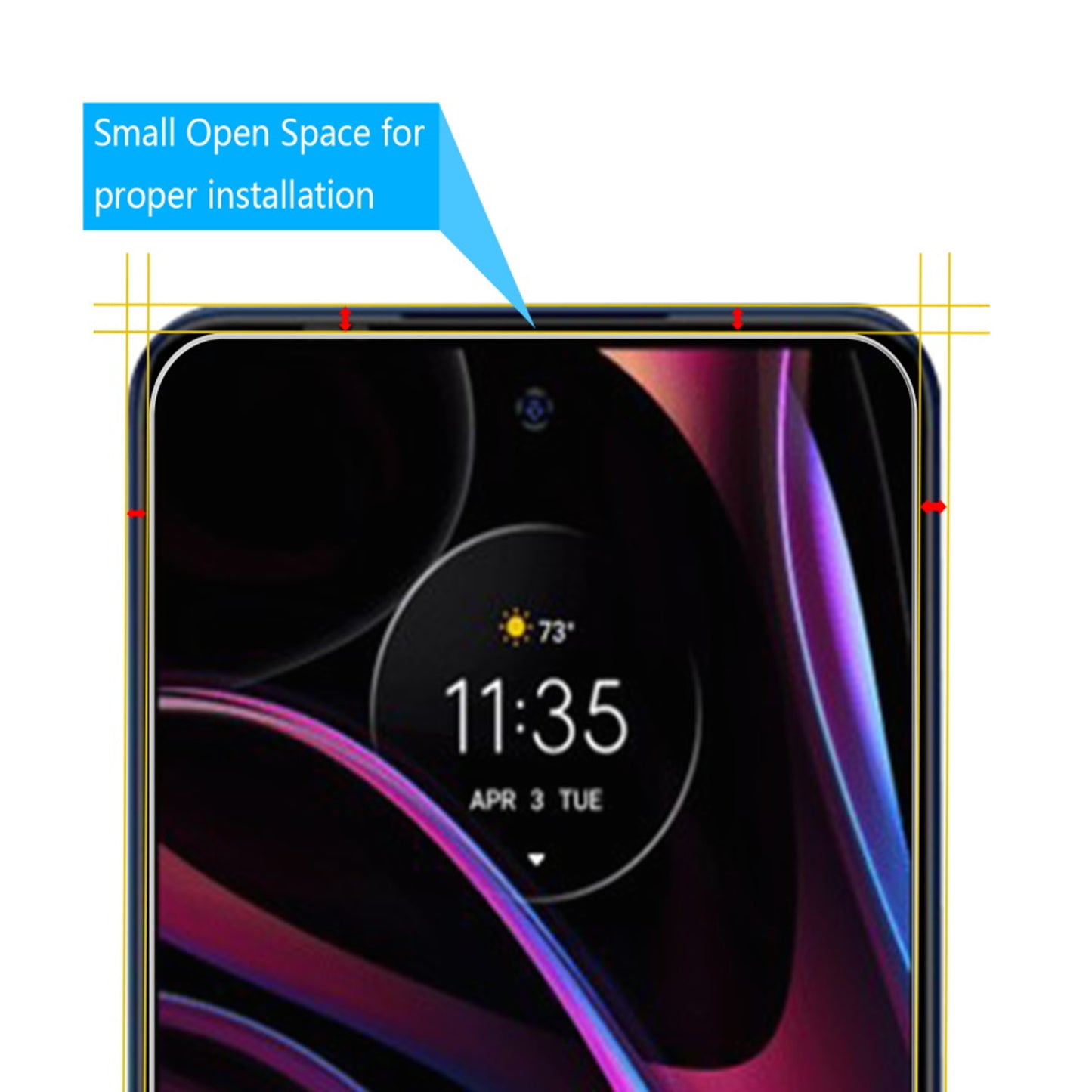For Nokia C100 Tempered Glass Screen Protector, Bubble Free, Anti-Fingerprints HD Clear, Case Friendly Glass Film Clear Screen Protector