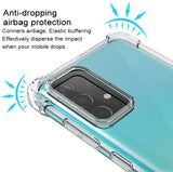 For Motorola Moto G Stylus 5G 2022 HD Hybrid TPU Corner Protective Rubber Shockproof Gummy Gel Bumper Transparent Clear Phone Case Cover