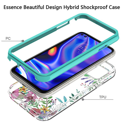For Samsung Galaxy A73 5G Beautiful Design Hybrid Triple Layer Armor Hard PC Rubber TPU Shockproof Protective Frame  Phone Case Cover