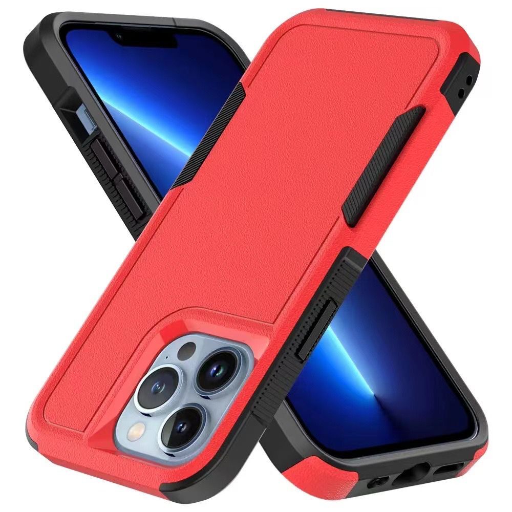 For Apple iPhone 14 Pro Max (6.7") Tough Hybrid Rugged Hard Shockproof Drop-Proof 3in1 Protection, Military Grade Armor  Phone Case Cover