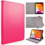 For Universal Tablet Case PU Leather with 360 Degree Rotatable Kickstand and Multiple Viewing Angles Fit 9" - 11" iPad/Android/Tablet PCs  Phone Case Cover