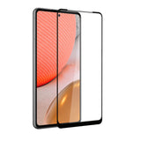For Samsung Galaxy A73 5G Tempered Glass Screen Protector [Full Coverage] Curved Fit 9H Hardness Glass Screen Protector Clear Black Screen Protector