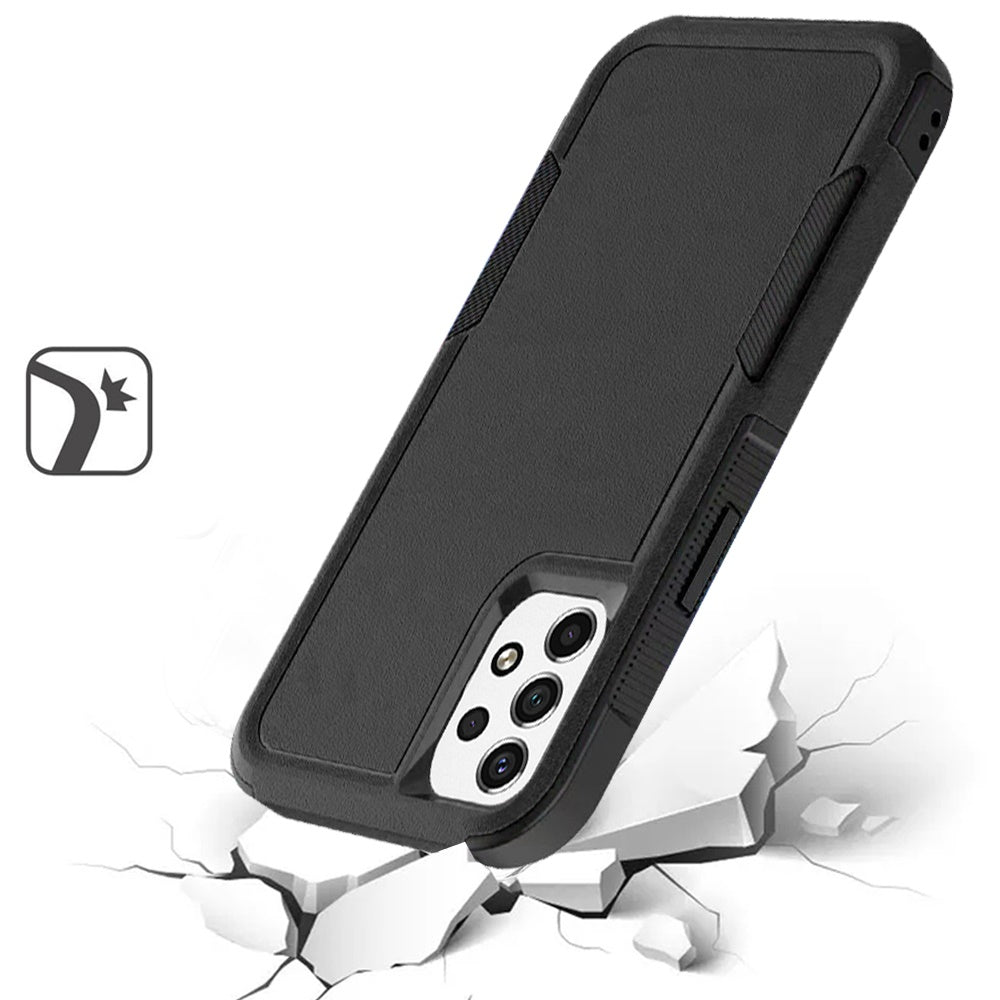 For Samsung Galaxy S22 Ultra Tough Hybrid Rugged Hard Shockproof Drop-Proof 3in1 Protection, Military Grade Design  Phone Case Cover