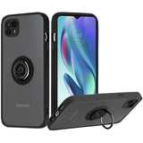 For Motorola Moto G50 5G Hybrid Protective PC Shockproof with 360° Rotation Ring Magnetic Metal Stand & Covered Camera  Phone Case Cover