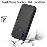 For Motorola Moto G Pure Hybrid Rugged Hard Shockproof Drop-Proof with 3 Layer Protection, Military Grade Heavy-Duty  Phone Case Cover