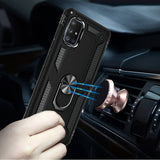 For Samsung Galaxy A71 5G with Belt Clip Holster Ring Stand Holder, Military Grade Fit for Magnetic Car Mount Shockproof Hybrid Rugged  Phone Case Cover